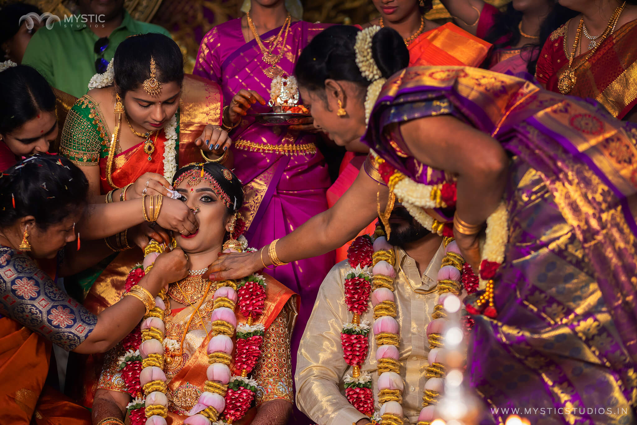 Photo of Happy south Indian bride posing