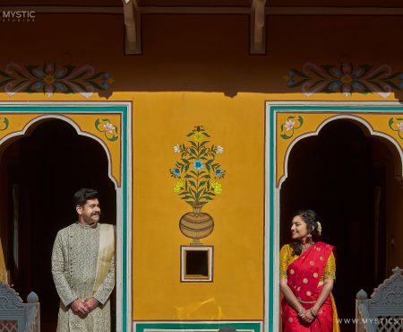 Vibrant wedding of 2 Families at Jaipur