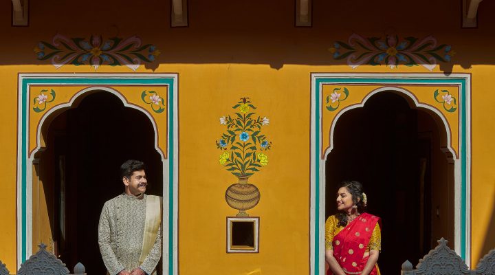 Vibrant wedding of 2 Families at Jaipur