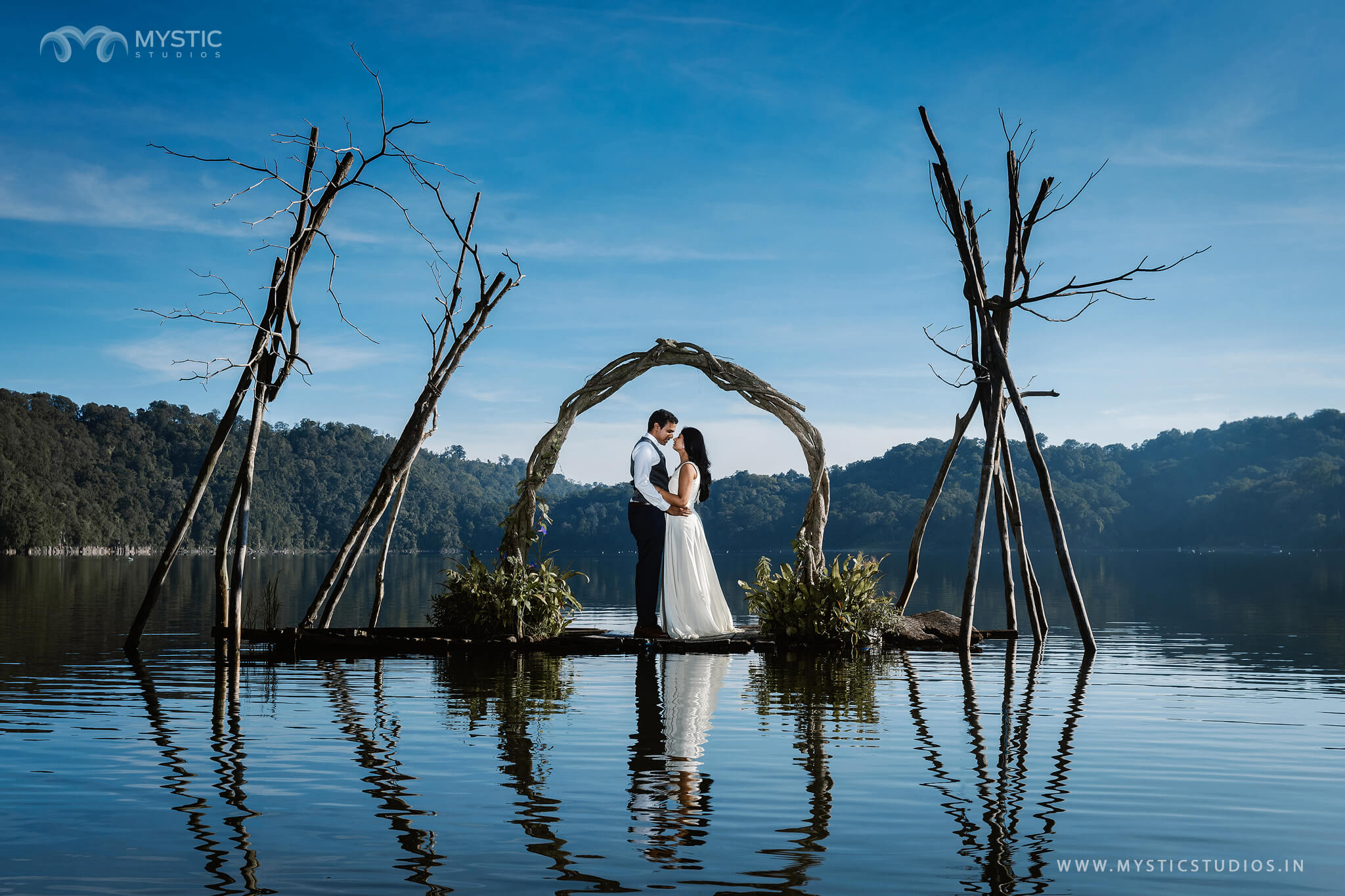 Beautiful Bali Post Wedding Shoot - MysticStudios