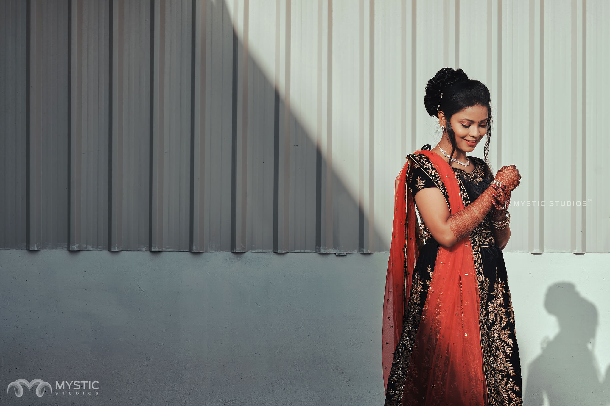 Her Red Bridal Lehenga Is love ❤ | Indian wedding dress, Indian bride,  Indian bridal outfits