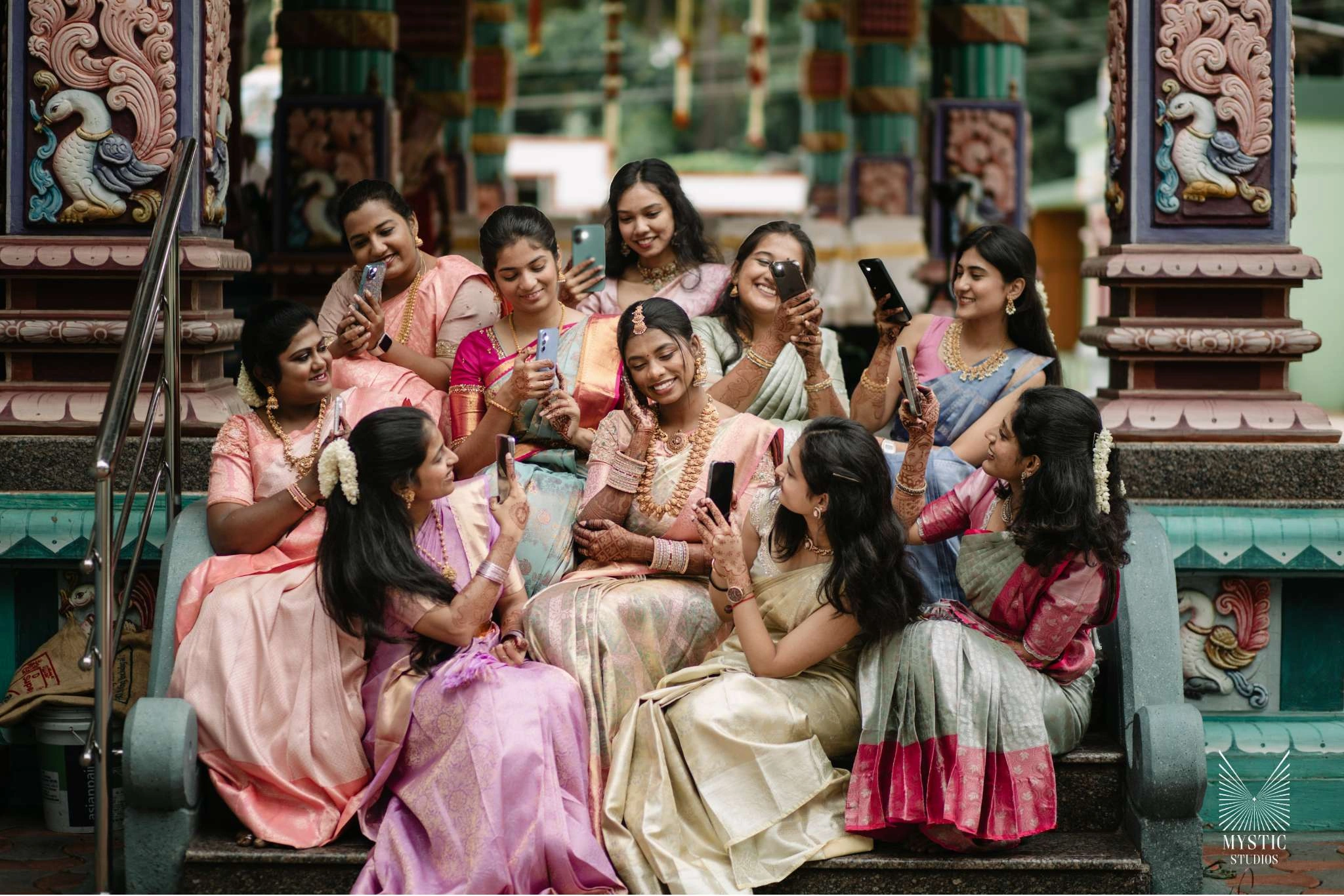 Be joyful and positive - bride's secret tip for best photos